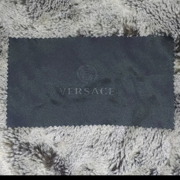 AUTHENTIC Versace Gray Havana Polarized Sunglasses - Picture 12 of 14